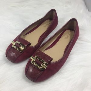 Michael Kors Women's Gloria Suede Flats